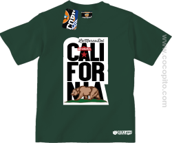 California Bear Symbol - Koszulka dziecięca butelkowa 