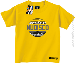NU Disco Revolution Kula - Koszulka dziecięca żółty 