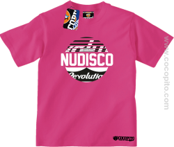 NU Disco Revolution Kula - Koszulka dziecięca fuchsia 