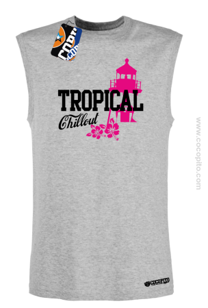 Tropical Chillout Style - Bezrękawnik męski 