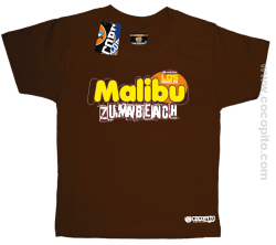 Malibu Beach Zumba Los Angeles - Koszulka dziecięca brąz 