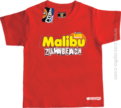Malibu Beach Zumba Los Angeles - Koszulka dziecięca czerwona 