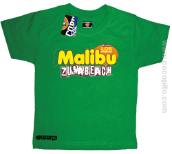 Malibu Beach Zumba Los Angeles - Koszulka dziecięca zielona 