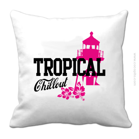 Tropical Chillout Style - Poduszka 