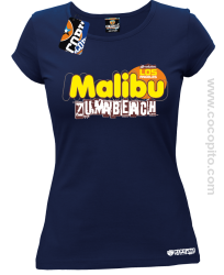 Malibu Beach Zumba Los Angeles - Koszulka damska granat
