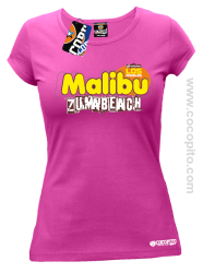 Malibu Beach Zumba Los Angeles - Koszulka damska fuchsia 