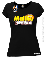 Malibu Beach Zumba Los Angeles - Koszulka damska czarna 
