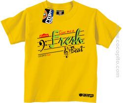 Give me a Fresh Beat - Koszulka dziecięca żółta 