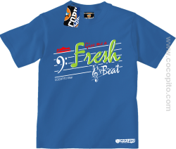 Give me a Fresh Beat - Koszulka dziecięca niebieska 