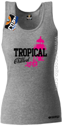 Tropical Chillout Style - Top damski melanż 