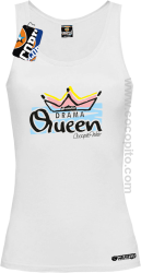 DRAMA Queen - Top damski biały 
