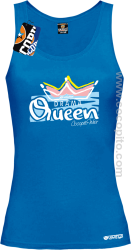 DRAMA Queen - Top damski niebieski