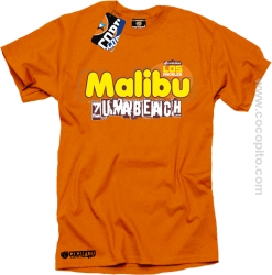 Malibu Beach Zumba Los Angeles - Koszulka męska pomarańcz 