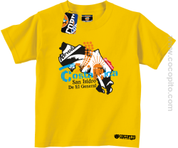 Costa Rica San Isidro De El General - Koszulka dziecięca żółta 