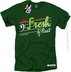 Give me a Fresh Beat - Koszulka męska zielona 