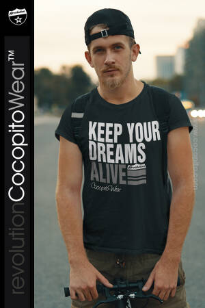 Keep your dreams alive - koszulka męska