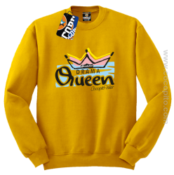 DRAMA Queen - Bluza męska standard bez kaptura żółta 