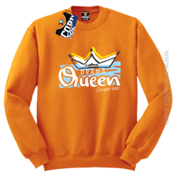 DRAMA Queen - Bluza męska standard bez kaptura pomarańcz 
