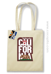 California Bear Symbol - Torba EKO beżowa 