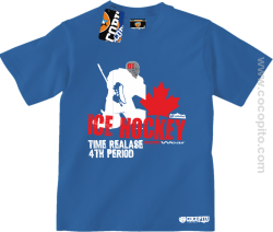 Ice Hockey Time Realase Cocopito - koszulka dziecięca niebieska