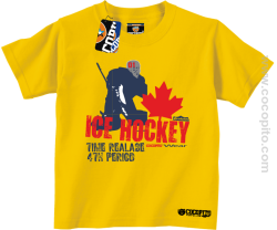 Ice Hockey Time Realase Cocopito - koszulka dziecięca żółta