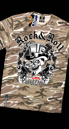 Rock & Roll Skull Moro - Tshirt - koszulka męska z nadrukiem
