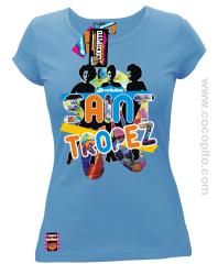 SAINT TROPEZ Old School Style COCOArt - koszulka damska 2