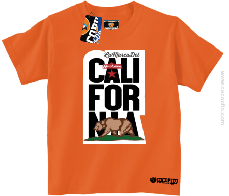 California Bear Symbol - Koszulka dziecięca 