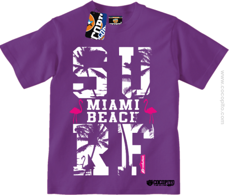 Surf Miami Beach Cocopito - koszulka dziecięca 