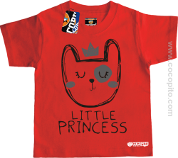 Little Princess Cocopito - koszulka dziecięca czerwona
