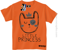 Little Princess Cocopito - koszulka dziecięca pomarańczowa