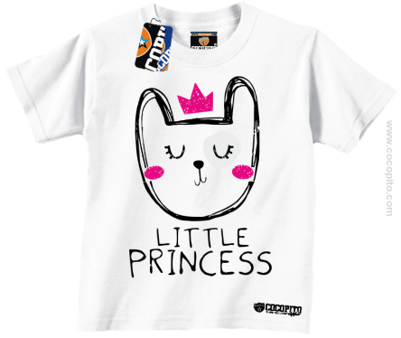 Little Princess Cocopito - koszulka dziecięca biała