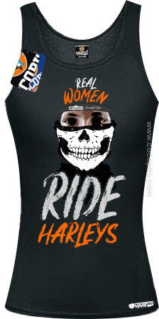 Real Women Ride Harleys - TOP damski