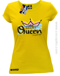 DRAMA Queen - Koszulka damska żółta 