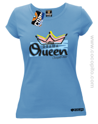 DRAMA Queen - Koszulka damska błękit 