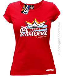 DRAMA Queen - Koszulka damska czerwona 