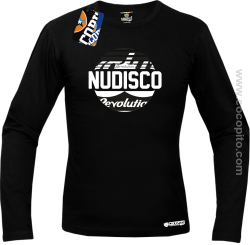 NU Disco Revolution Kula - Longsleeve męski czarny 