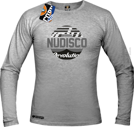 NU Disco Revolution Kula - Longsleeve męski melanż 