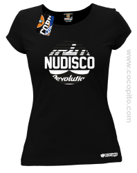 NU Disco Revolution Kula - Koszulka damska czarna 