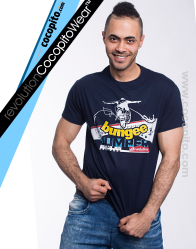 Bungee Jumper - koszulka męska z kolorowym nadrukiem