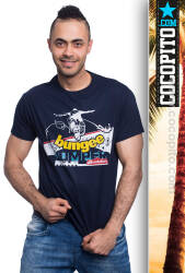 Bungee Jumper - koszulka męska z kolorowym nadrukiem 2