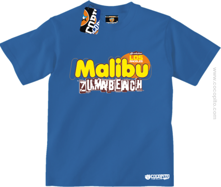 Malibu Beach Zumba Los Angeles - Koszulka dziecięca 
