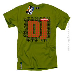 DJ Squares Transparent - koszulka męska dla DJ`a i nie tylko