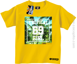 Tropical 69 Girl Cocopito - koszulka dziecięca żółta