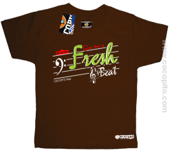 Give me a Fresh Beat - Koszulka dziecięca brąz 