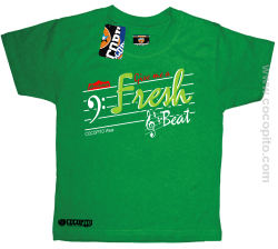 Give me a Fresh Beat - Koszulka dziecięca zielona 