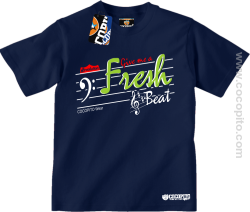 Give me a Fresh Beat - Koszulka dziecięca granat