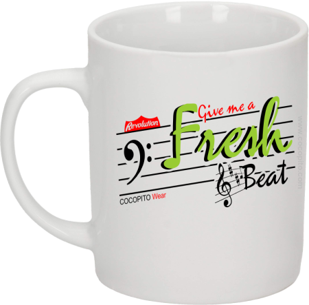 Give me a Fresh Beat - Kubek ceramiczny 