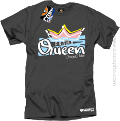 DRAMA Queen - Koszulka męska szara 
