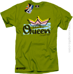 DRAMA Queen - Koszulka męska kiwi
